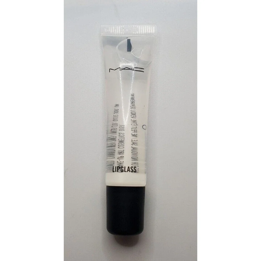 MAC CLEAR Lip Glass Lip Gloss ~ Full Size Tube .5 fl oz/15ml ~ NEW Unboxed